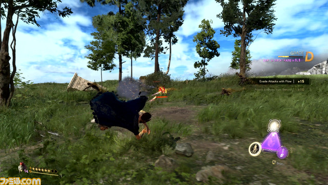 『FORSPOKEN(フォースポークン)』自然の力を使った“紫の魔力”や炎を操る“赤の魔力”を中心にド派手な魔法バトルについて解説