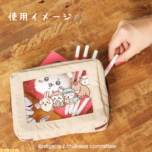 『ちいかわ』×郵便局グッズの受注販売が開始。干支の生き物やお餅に扮するちいかわたちのポーチ・マスコットなどがラインアップ