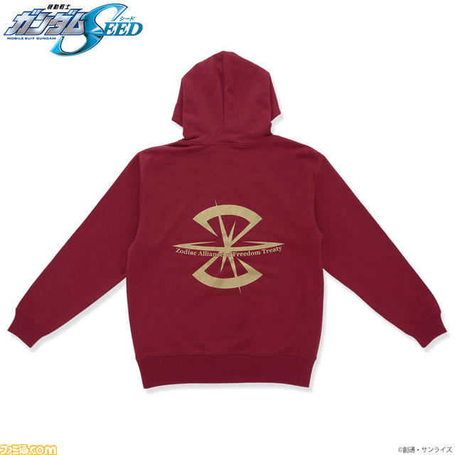 『機動戦士ガンダムSEED』アスランたちZ.A.F.T.のパイロット＆ガンダムをイメージしたパーカー4種が本日（11/7）より予約開始