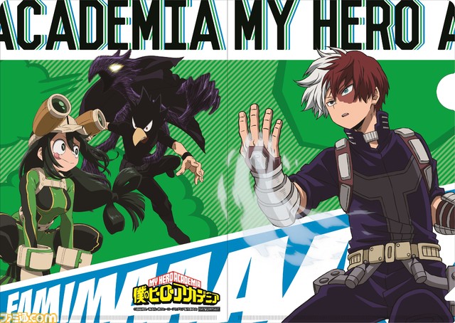 『ヒロアカ』×ファミマのコラボ商品第2弾が発売。爆豪の辛辛チキン、お茶子の生チョコもち、ヴィランのダーク黒ゴマラテなど6種が新登場