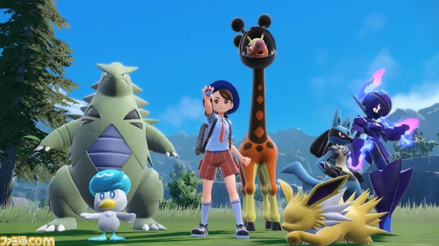 『ポケモン スカーレット・バイオレット』ファイナルトレーラーで確認できたポケモン一覧。ドラパルド、デデンネ、バサギリ、リオルなど