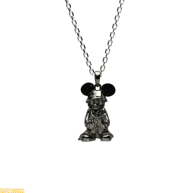 “王様（ミッキーマウス）”ネックレス_BLK