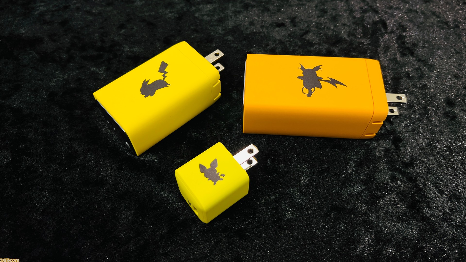 ポケモン』ピチュー、ピカチュウ、ライチュウのAnker充電器が