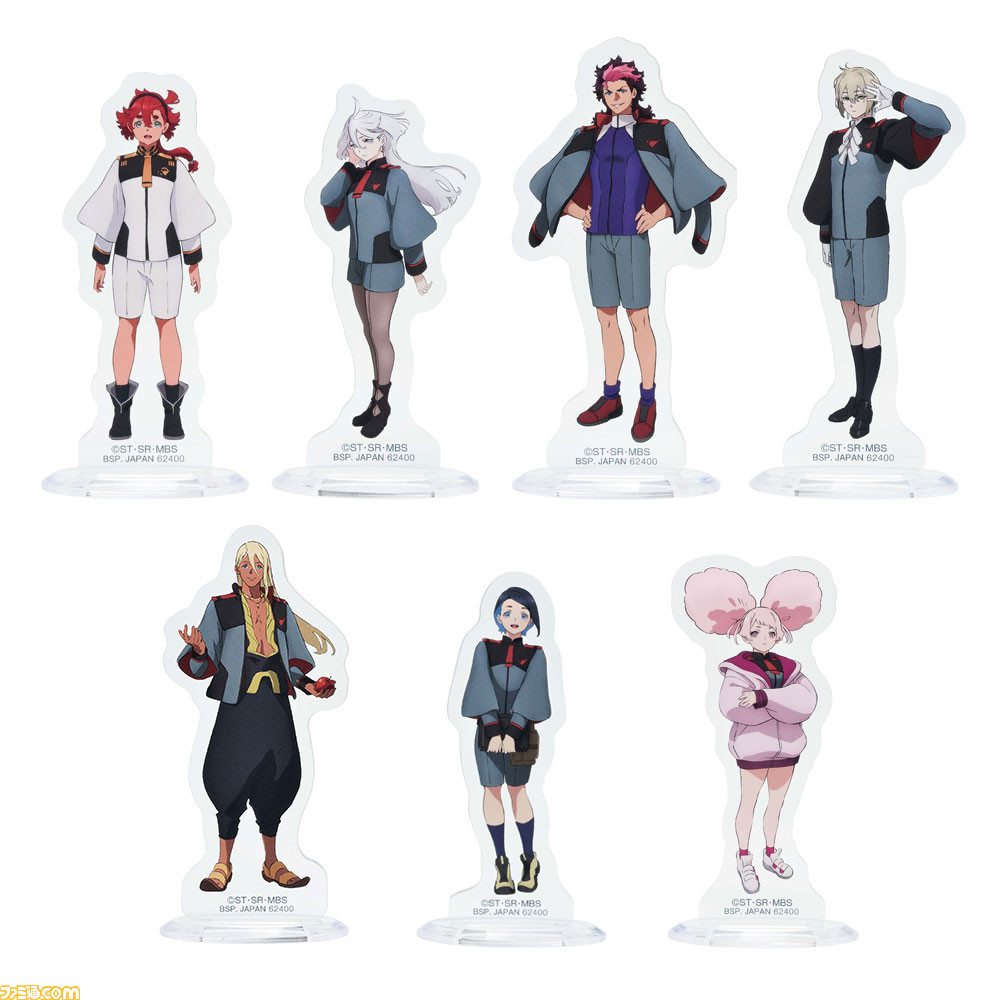 機動戦士ガンダム 水星の魔女』一番くじが本日（11/11）発売。スレッタのフィギュアやグエル、エランたちの描き下ろしビジュアルスタンドが登場 