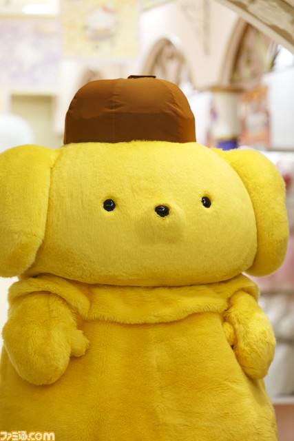 ポムポムプリンが決済機能付きフィギュア『きゃらぺいっ!』でお買いもの。かわいさの化身によるプロモーション映像の撮影現場レポート