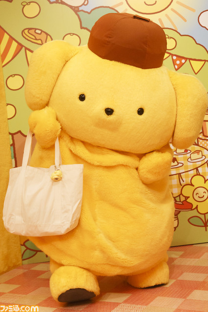 ポムポムプリンが決済機能付きフィギュア『きゃらぺいっ!』でお買いもの。かわいさの化身によるプロモーション映像の撮影現場レポート