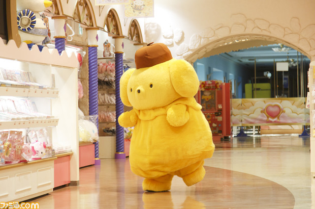 ポムポムプリンが決済機能付きフィギュア『きゃらぺいっ!』でお買いもの。かわいさの化身によるプロモーション映像の撮影現場レポート