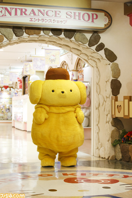 ポムポムプリンが決済機能付きフィギュア『きゃらぺいっ!』でお買いもの。かわいさの化身によるプロモーション映像の撮影現場レポート