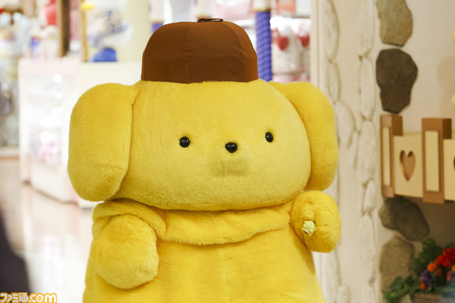 ポムポムプリンが決済機能付きフィギュア『きゃらぺいっ!』でお買いもの。かわいさの化身によるプロモーション映像の撮影現場レポート