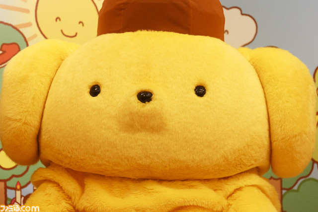 ポムポムプリンが決済機能付きフィギュア『きゃらぺいっ!』でお買いもの。かわいさの化身によるプロモーション映像の撮影現場レポート