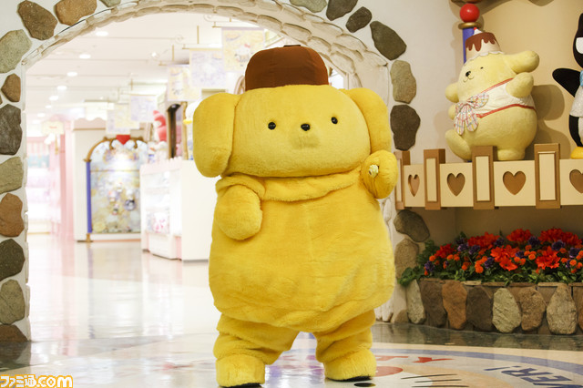 ポムポムプリンが決済機能付きフィギュア『きゃらぺいっ!』でお買いもの。かわいさの化身によるプロモーション映像の撮影現場レポート