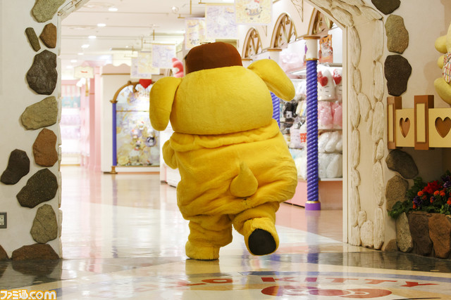 ポムポムプリンが決済機能付きフィギュア『きゃらぺいっ!』でお買いもの。かわいさの化身によるプロモーション映像の撮影現場レポート