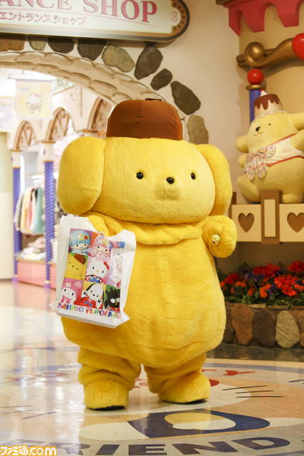 ポムポムプリンが決済機能付きフィギュア『きゃらぺいっ!』でお買いもの。かわいさの化身によるプロモーション映像の撮影現場レポート