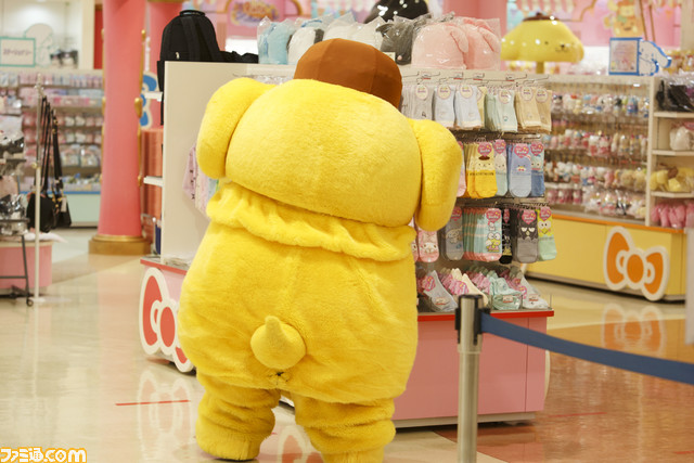 ポムポムプリンが決済機能付きフィギュア『きゃらぺいっ!』でお買いもの。かわいさの化身によるプロモーション映像の撮影現場レポート