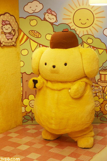 ポムポムプリンが決済機能付きフィギュア『きゃらぺいっ!』でお買いもの。かわいさの化身によるプロモーション映像の撮影現場レポート