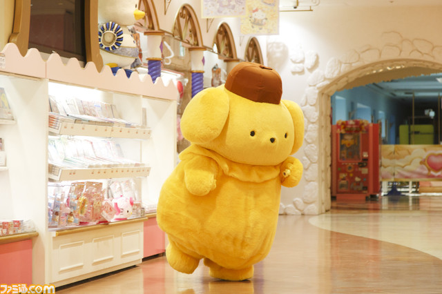 ポムポムプリンが決済機能付きフィギュア『きゃらぺいっ!』でお買いもの。かわいさの化身によるプロモーション映像の撮影現場レポート