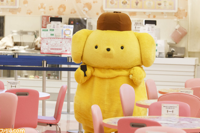 ポムポムプリンが決済機能付きフィギュア『きゃらぺいっ!』でお買いもの。かわいさの化身によるプロモーション映像の撮影現場レポート