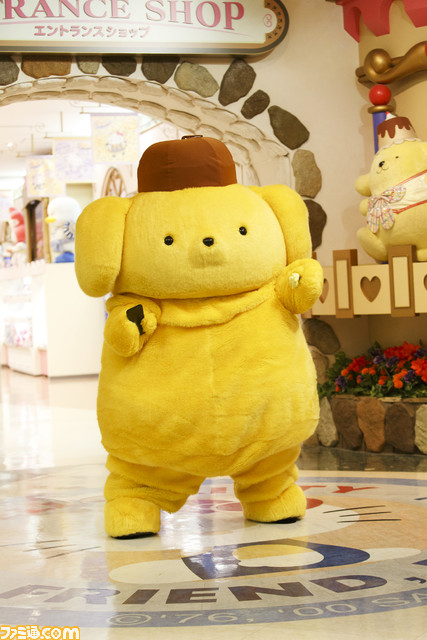 ポムポムプリンが決済機能付きフィギュア『きゃらぺいっ!』でお買いもの。かわいさの化身によるプロモーション映像の撮影現場レポート