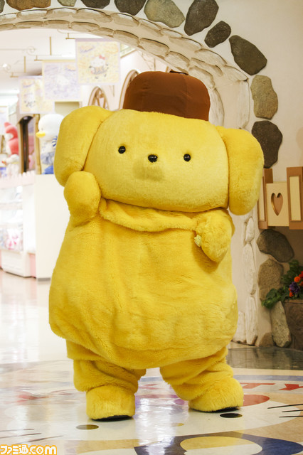 ポムポムプリンが決済機能付きフィギュア『きゃらぺいっ!』でお買いもの。かわいさの化身によるプロモーション映像の撮影現場レポート