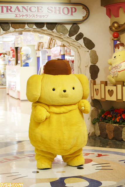 ポムポムプリンが決済機能付きフィギュア『きゃらぺいっ!』でお買いもの。かわいさの化身によるプロモーション映像の撮影現場レポート