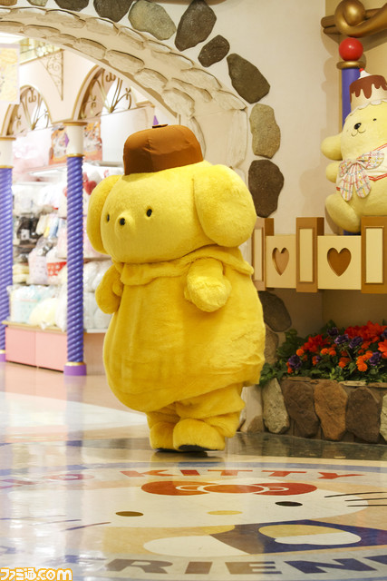 ポムポムプリンが決済機能付きフィギュア『きゃらぺいっ!』でお買いもの。かわいさの化身によるプロモーション映像の撮影現場レポート