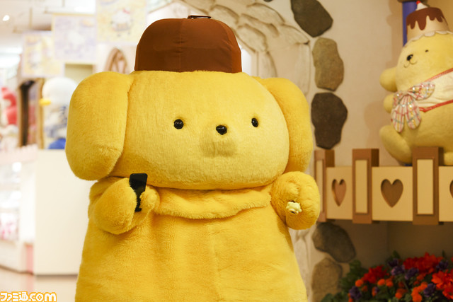 ポムポムプリンが決済機能付きフィギュア『きゃらぺいっ!』でお買いもの。かわいさの化身によるプロモーション映像の撮影現場レポート