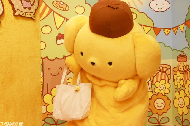 ポムポムプリンが決済機能付きフィギュア『きゃらぺいっ!』でお買いもの。かわいさの化身によるプロモーション映像の撮影現場レポート