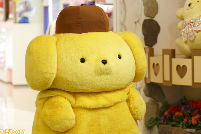 ポムポムプリンが決済機能付きフィギュア『きゃらぺいっ!』でお買いもの。かわいさの化身によるプロモーション映像の撮影現場レポート