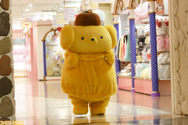 ポムポムプリンが決済機能付きフィギュア『きゃらぺいっ!』でお買いもの。かわいさの化身によるプロモーション映像の撮影現場レポート