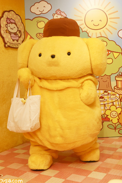 ポムポムプリンが決済機能付きフィギュア『きゃらぺいっ!』でお買いもの。かわいさの化身によるプロモーション映像の撮影現場レポート