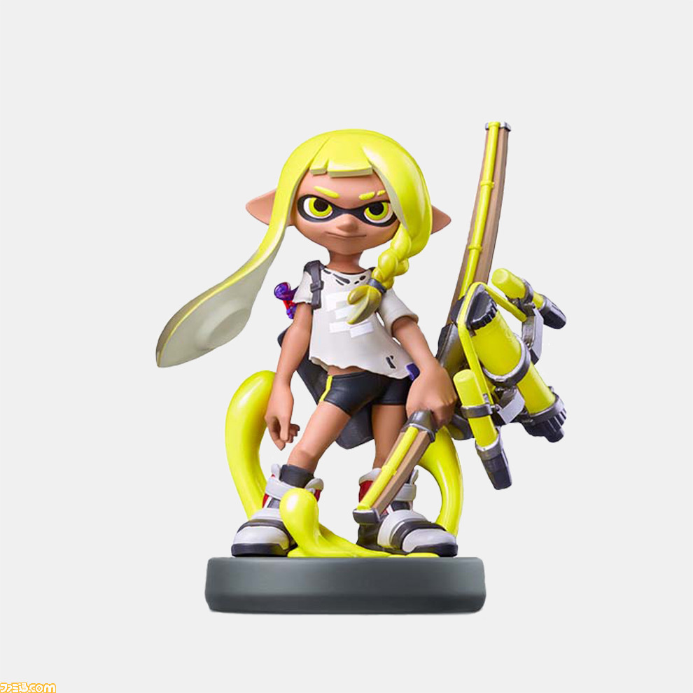 amiibo スプラトゥーン 限定カラー 3種