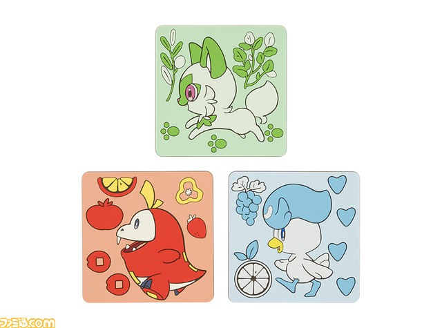 『ポケモン スカーレット・バイオレット』ニャオハ・ホゲータ・クワッスの新作グッズがポケモンセンターで11月18日より発売