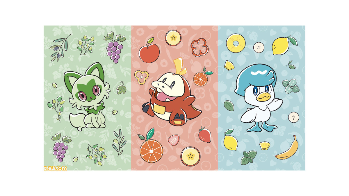 ポケモン スカーレット・バイオレット』ニャオハ・ホゲータ・クワッス