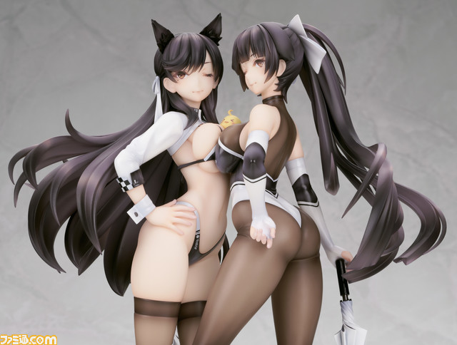 『アズールレーン』より“愛宕”と“高雄”のフィギュアが登場。レースクイーンの衣装に身を包んだ2人のプロポーションに釘付け