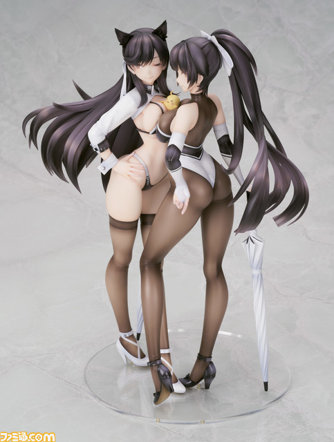 『アズールレーン』より“愛宕”と“高雄”のフィギュアが登場。レースクイーンの衣装に身を包んだ2人のプロポーションに釘付け