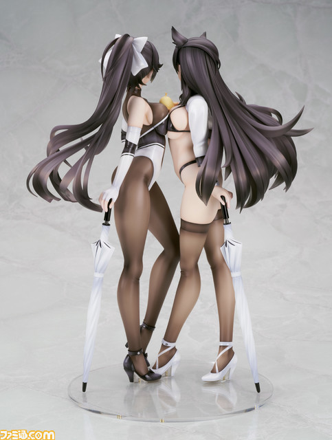『アズールレーン』より“愛宕”と“高雄”のフィギュアが登場。レースクイーンの衣装に身を包んだ2人のプロポーションに釘付け
