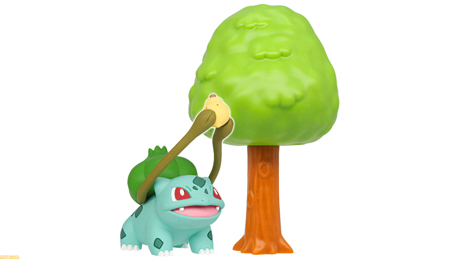 森のポケモンたち2”森ですごすフシギダネ、バタフリー、キモリ