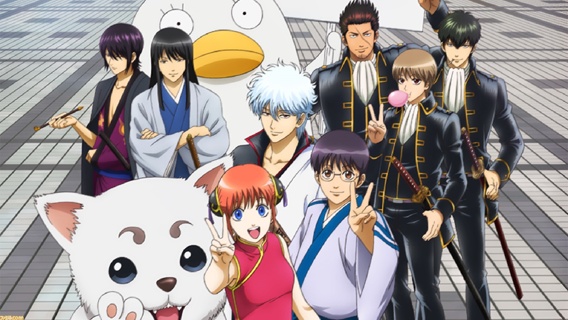 銀魂 の集大成イベント 銀魂 後の祭り23 仮 チケットの先行抽選がスタート キービジュアルでは銀時 新八 神楽らが両国国技館の前に勢ぞろい ゲーム エンタメ最新情報のファミ通 Com