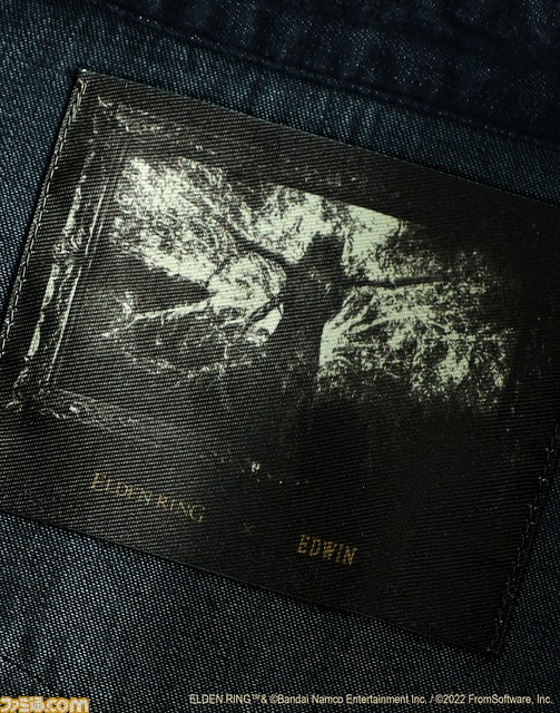 『エルデンリング』×エドウインコラボアイテムの予約が本日(11/15)12時スタート。メリナがモチーフのデニムコート、ゲームのシンボルが印されたデニムシャツが登場