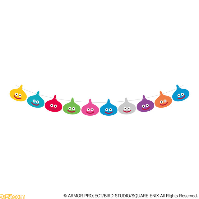 『ドラゴンクエスト』くじ引き“ふくびき所スペシャル ~スライムたちと パーティーやろうぜ!!編~”が11月26日発売。スライム型ベビーカステラメーカーなどを展開