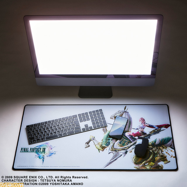 『FF』新作グッズが発売。各ナンバリングのイラストを使用したゲーミングマウスパッドやファイル、ポストカード、スマホリングがラインアップ