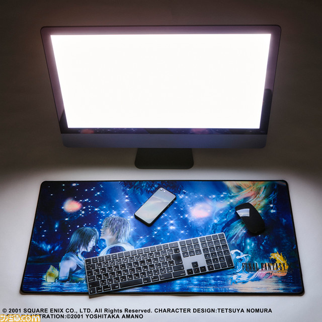 『FF』新作グッズが発売。各ナンバリングのイラストを使用したゲーミングマウスパッドやファイル、ポストカード、スマホリングがラインアップ