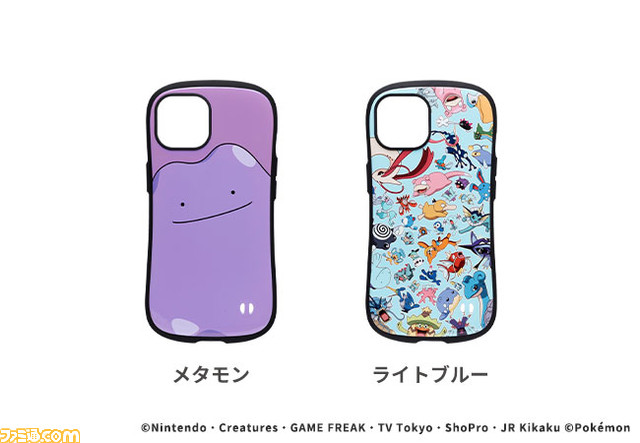 ポケモン』のiPhone14シリーズ対応ケースが12月中旬に発売。メタモンがデザインされたケースやイーブイとその進化形たちが集合したケースなど全5種 