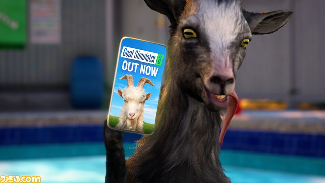 PlayStation5/Xbox Series X|S/PC(Epic Games Store)『Goat Simulator 3』ダウンロード版配信開始!