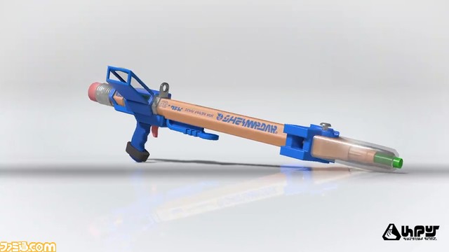 『スプラトゥーン3』新ブキ“R-PEN/5H”の情報が公開。フルチャージ後、ZRボタンを離すたびに1発発射し、最大5回発射できるチャージャー