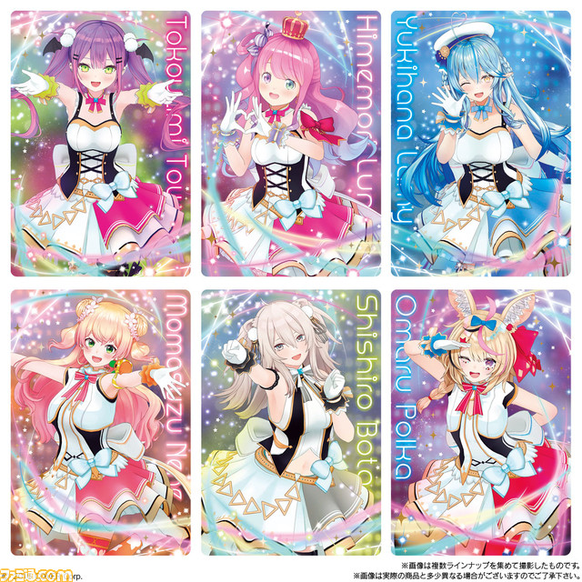 【ホロライブ】カード付きウエハース第2弾が2023年3月に発売。“秘密結社holoX（6期生）”が追加、団長やぺこーらはアイドル衣装で登場