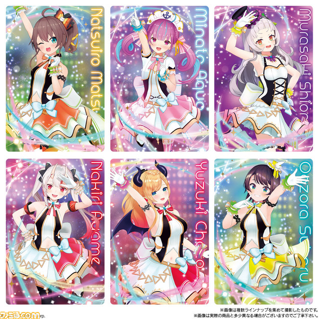 【ホロライブ】カード付きウエハース第2弾が2023年3月に発売。“秘密結社holoX（6期生）”が追加、団長やぺこーらはアイドル衣装で登場