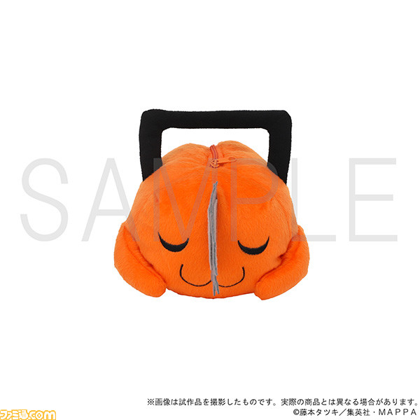 『チェンソーマン』ポチタのぬいぐるみ“ポーチ”タが予約受付中。すやすや眠る姿がかわいい持ち手付き