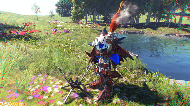 【ソニックフロンティア】『モンスターハンター』コラボパック紹介映像が公開。リオレウス装備のソニックやおなじみの肉焼きシーンをチェック