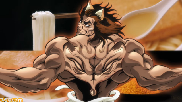 【どん兵衛】『範馬刃牙』とコラボした最強どん兵衛 きつねうどんとかき揚げそばが登場ッッ! 範馬勇次郎にそっくりな最強どん兵衛の化身・最強どんぎつね(大塚明夫)が全身で魅力をアピールする映像もッッ